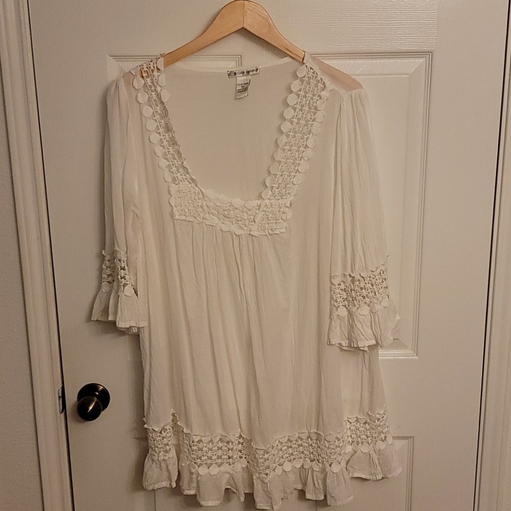 White cotton Tunic